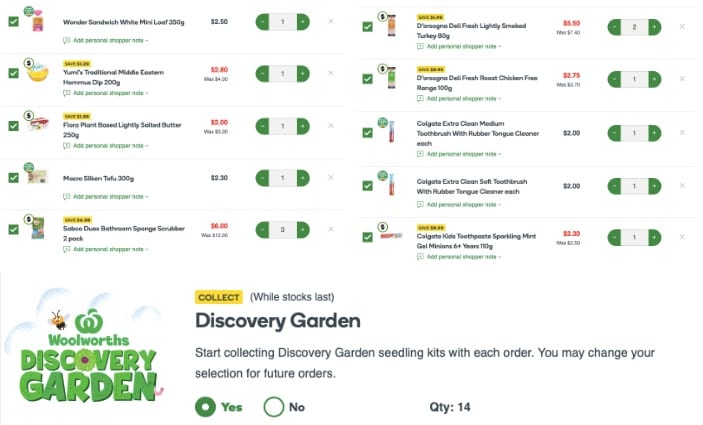 discovery garden list