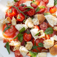 Italian Salad with Homemade Croutons