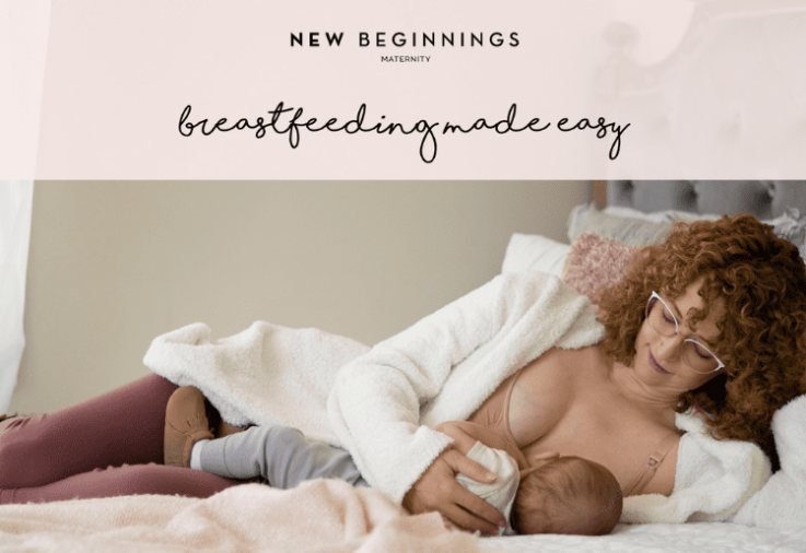 Mother breastfeeding - New Beginnings Range Review