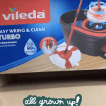Image of the Vileda Easy Wring and Clean Turbo Spin Mop & Bucket Set