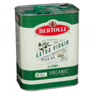 Bertolli Organic Extra Virgin Olive Oil Fruity Taste 3L