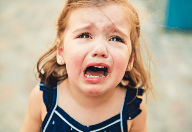 toddler crying - toddler tantrum