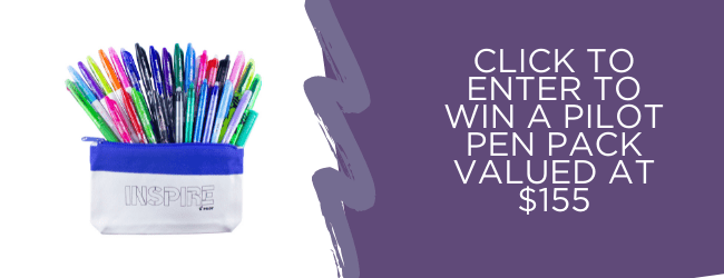 Win a Pilot Pen Pack Valued at $155