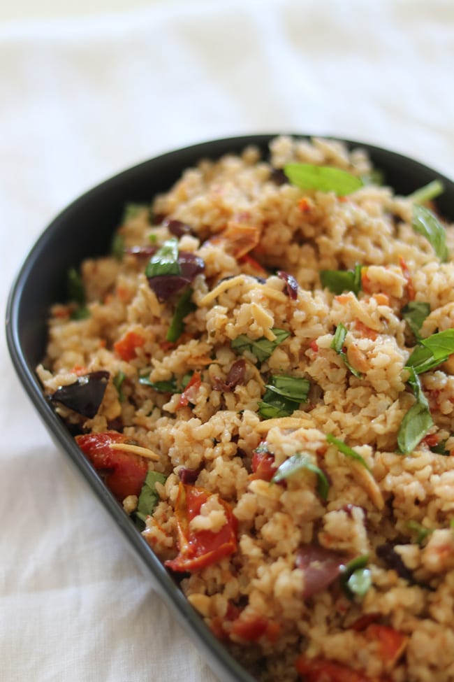 Italian-Brown-Rice-Salad-Recipe-with-olives