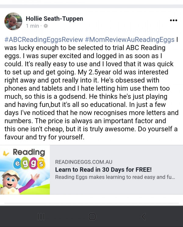 ABC Reading Eggs Product Review