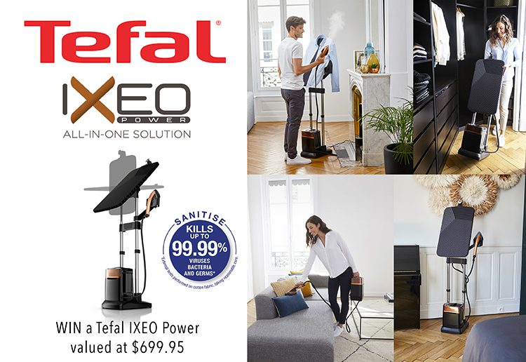 WIN an IXEO Power All-In-One Solution from Tefal