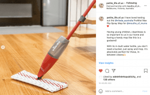 Vileda ProMist Max Flip Spray Mop Review Social Sharing