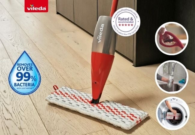knoop verlegen Winderig Vileda ProMist Max Flip Spray Mop Product Review
