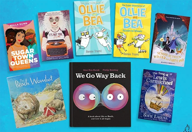 Win 1 of 8 jam-packed kids book prize packs filled with loads of fun books