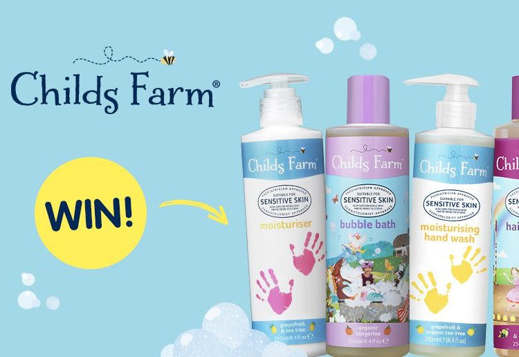 Win 1 of 10 Childs Farm skin and hair care packs worth $70 each