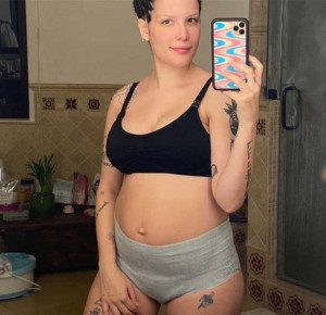 Halsey postpartum body message