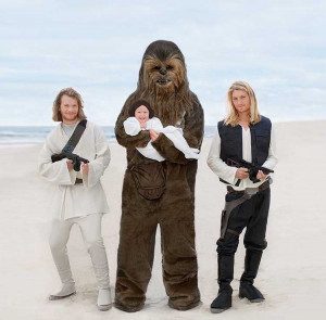 Star Wars sibling Halloween costume