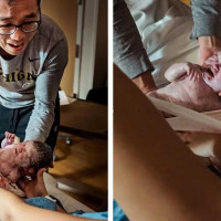 'Catch The Baby': Dad Delivers Daughter After Nurses Leave Room