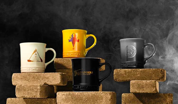 Le Creuset Harry Potter mugs