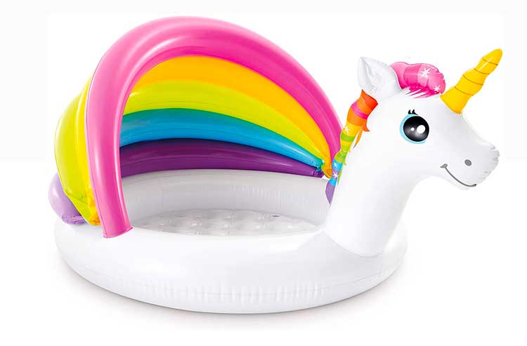 Unicorn Inflatable Kiddie Pool