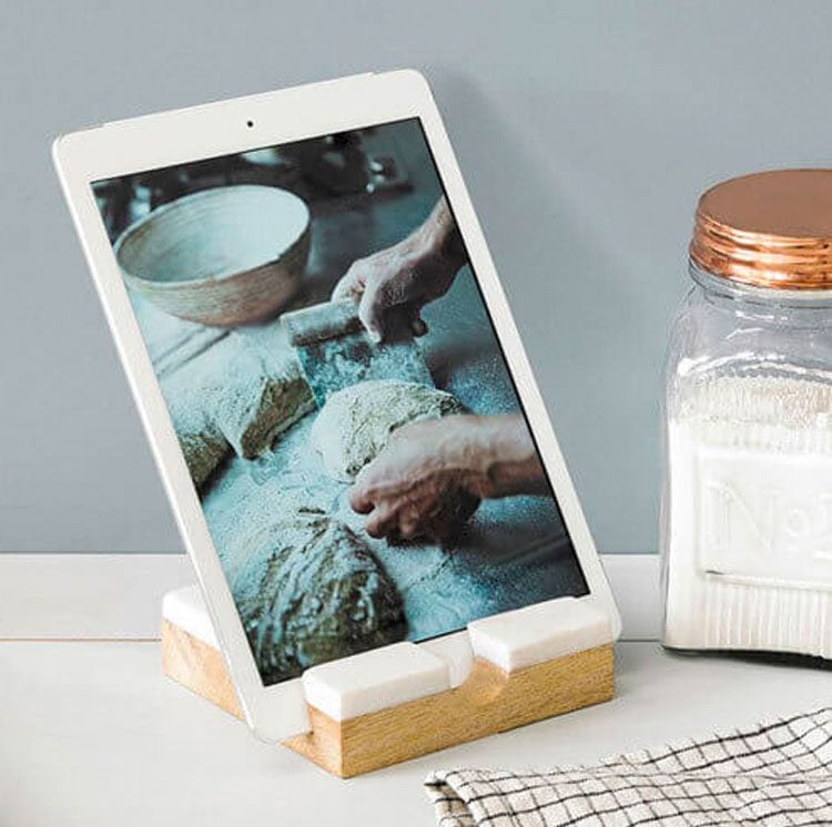Tablet Recipe Book Stand
