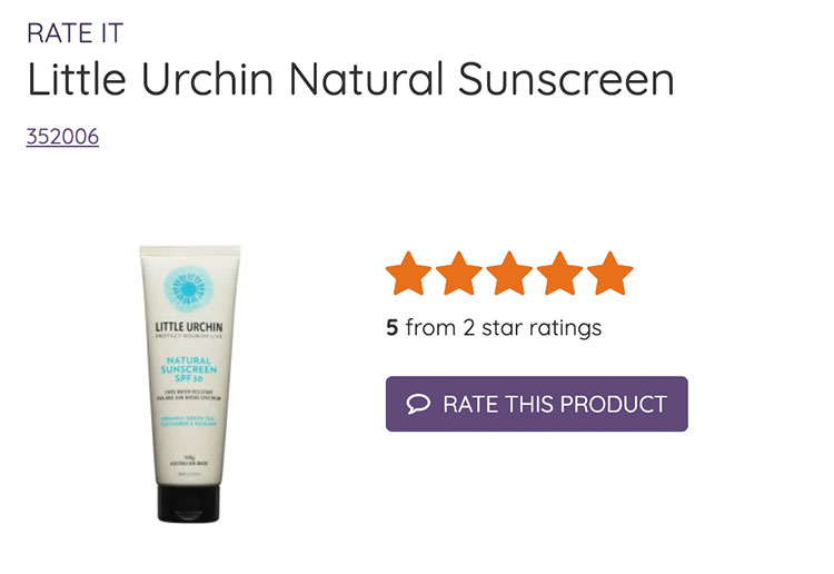 Little Urchin Natural Sunscreen