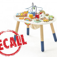 Activity Table Recalled Over Choking Concerns