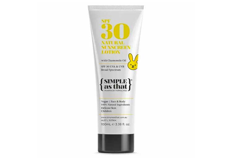 Simple As That Sunscreen for kids
