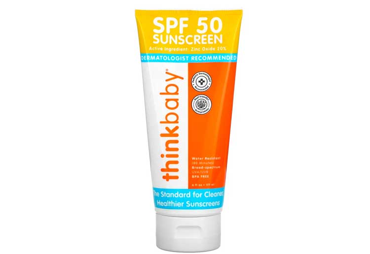Thinkbaby sunscreen for kids