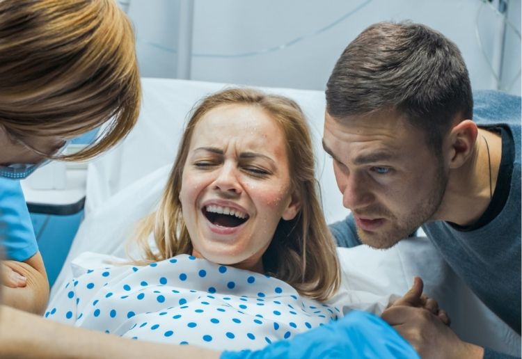 Husband Humiliates Wife For Pooping During Birth