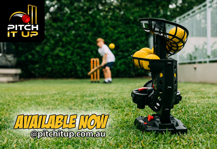WIN 1 of 2 Pitch It Up Cricket Training Aids Valued at $245 Each