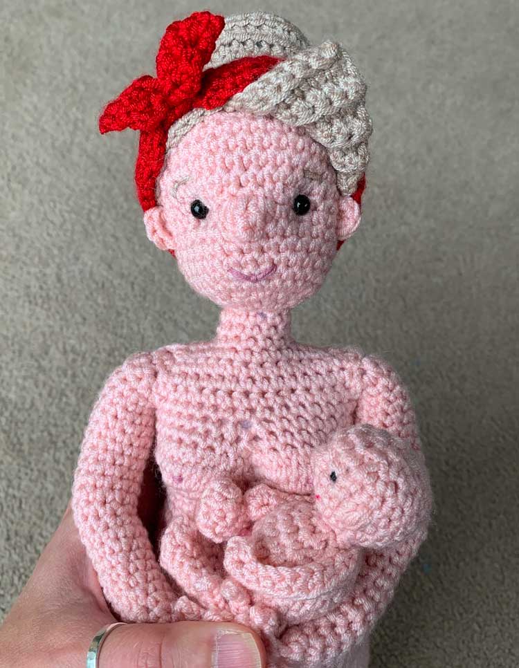 These Crochet Birthing Dolls Are Incredible Mouths of Mums