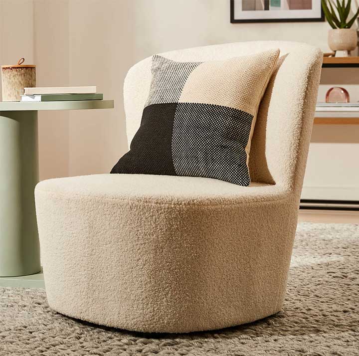 Kmart Boucle Chair