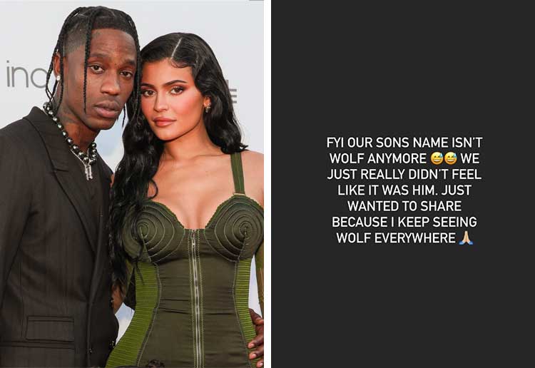 Kylie Jenner Baby Name change