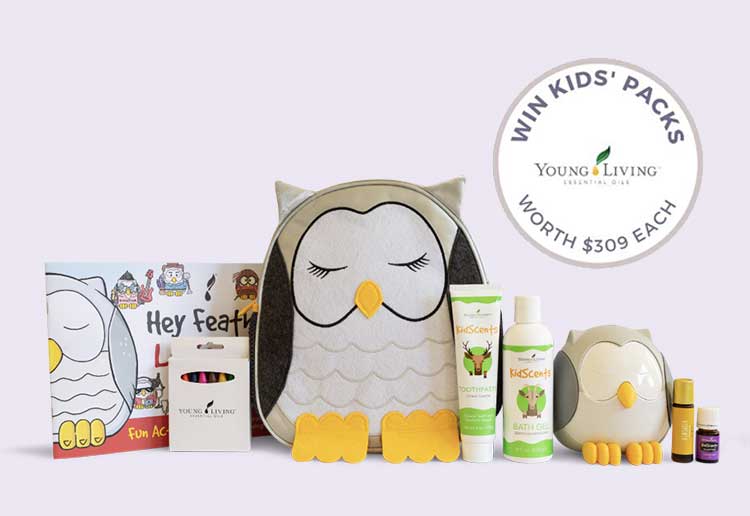 Win 1 of 2 Young Living KidPower Collections