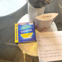 Husband's Tampon Apology Gift: 'I Guess You'll Need These Any Day Now'