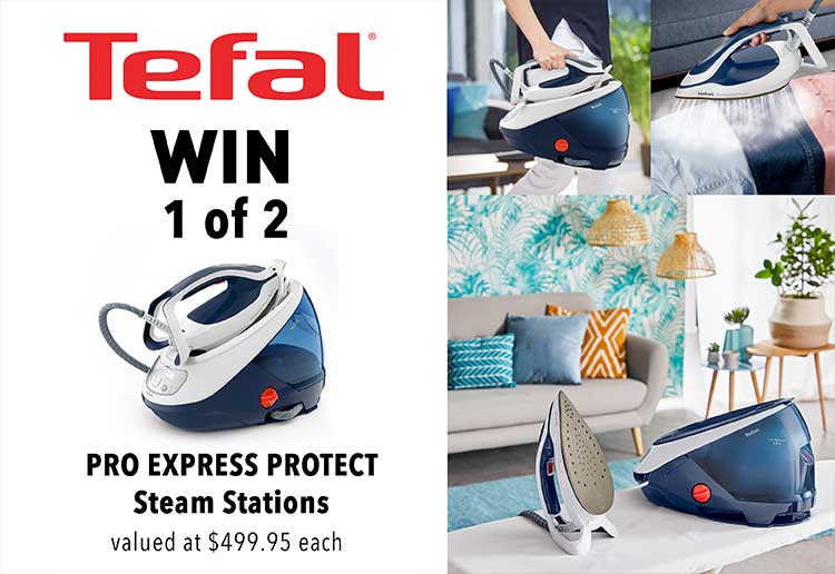 WIN 1 of 2 Tefal Pro Express Protect Steam Generators