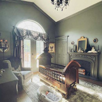 Step Inside The Gothic Baby Nursery Complete With Secret Room