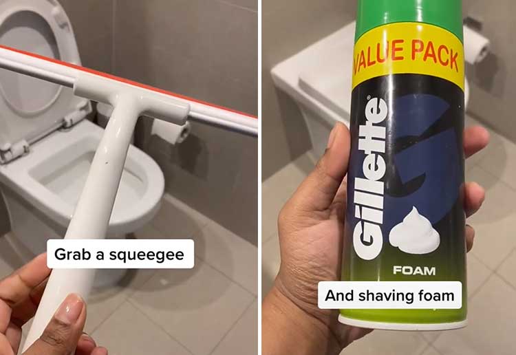 Toilet Smell Like Wee? Clean It With Shaving Foam