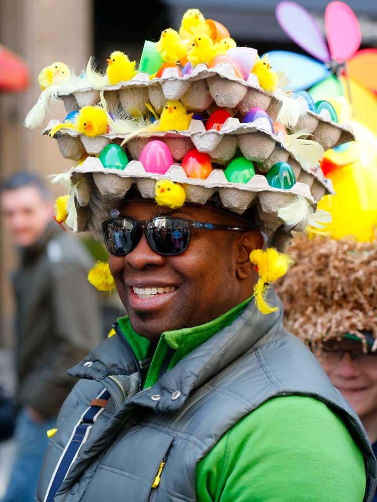 Easy Easter bonnet