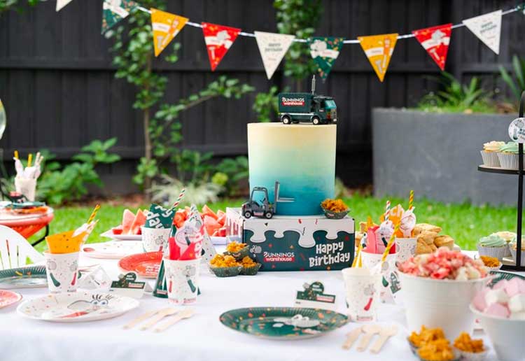 Bunnings Launches Kids’ Party Packs For A Brilliant Backyard Bash