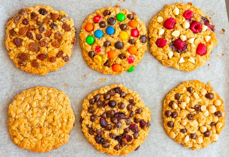 Four Ingredient Healthy Breakfast Cookies