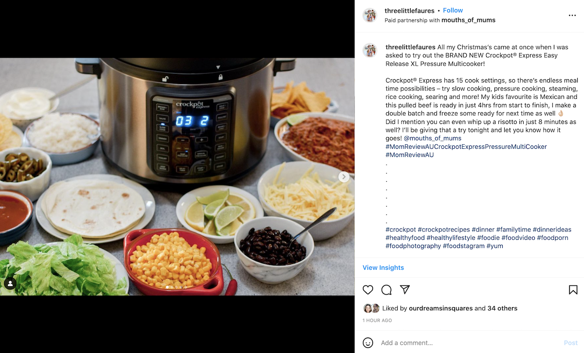 Amazing meals in minutes with Crockpot® Express Pressure Multicooker 