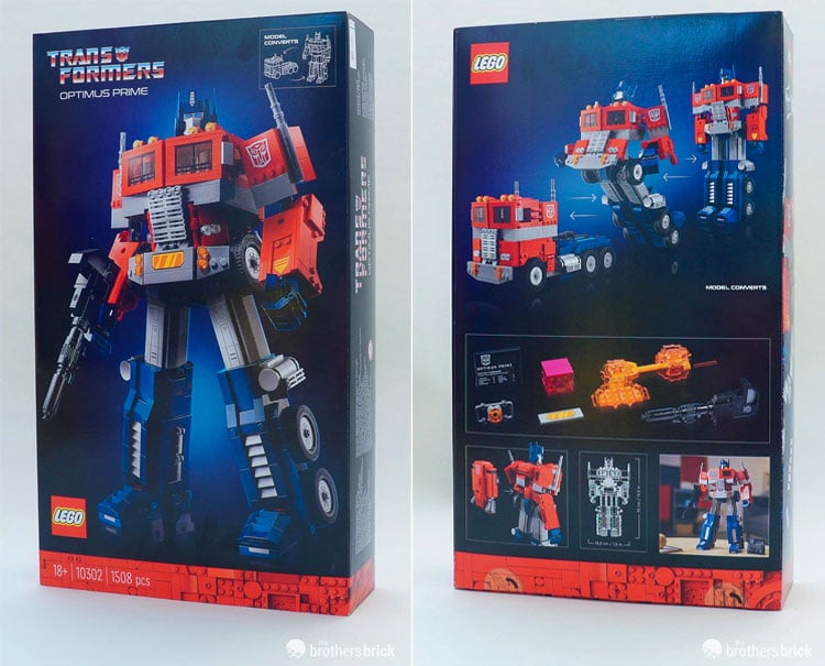 LEGO-Transformers-Optimus-Prime