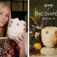 Gwyneth Paltrow Launches Luxury Disposable Nappy ... Or Does She?