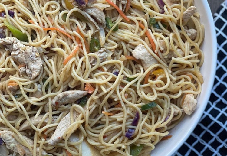 Chicken Vegetable Noodles