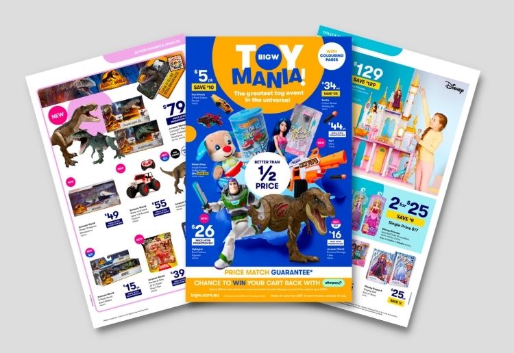 First Look At The BIG W Toy Mania Catalogue!