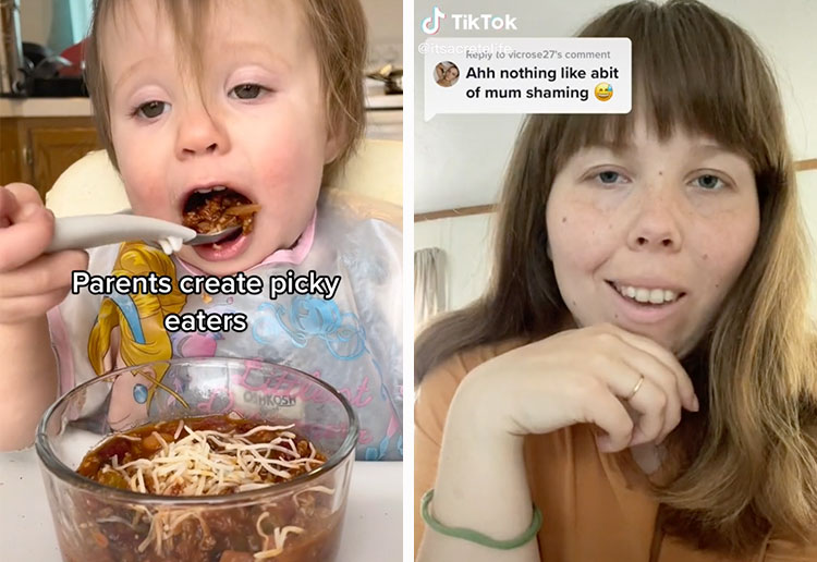 Mum Roasted For Claiming Parents Create Picky Eaters