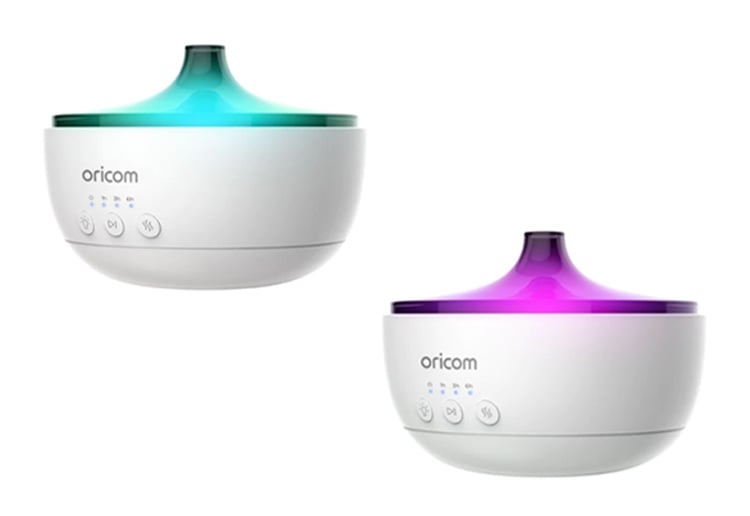 Oricom 4-in-1 Aroma Humidifier, Diffuser and Night Light