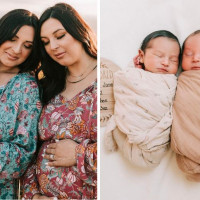 Twin Sisters Give Birth On Same Day