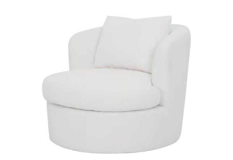 Kmart Reveals New Boucle Chair (And This One Swivels)