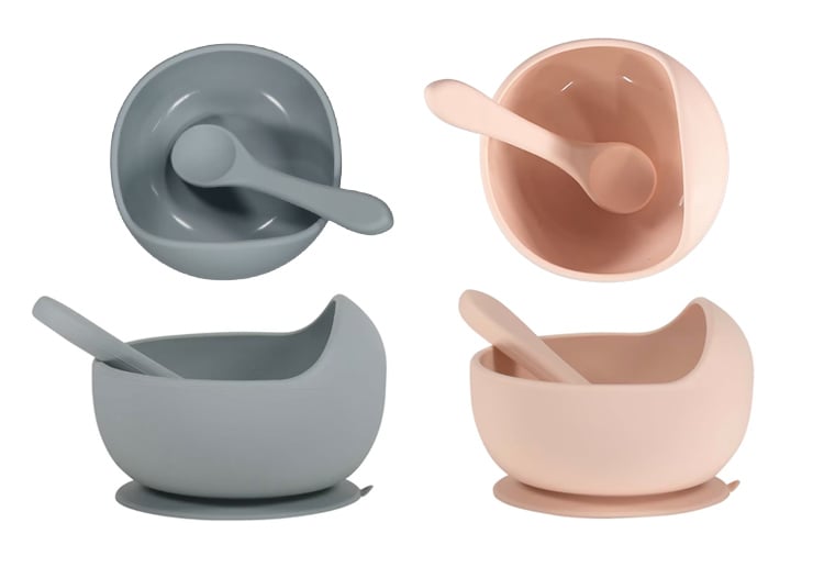 Best and Less Silicone Baby Bowls With Spoons