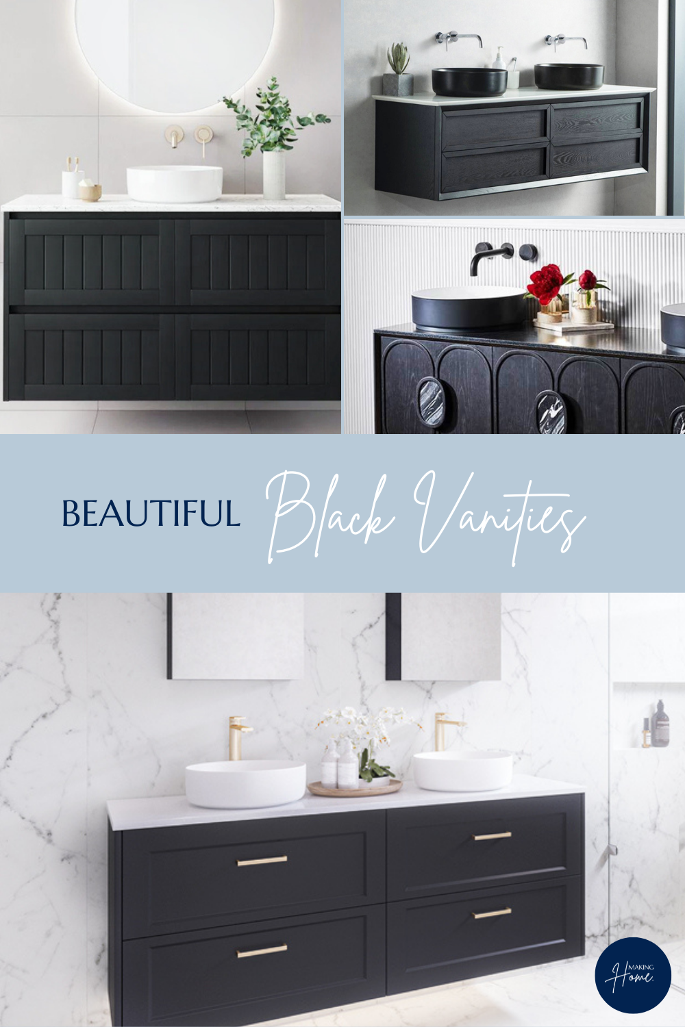 black vanities_making home