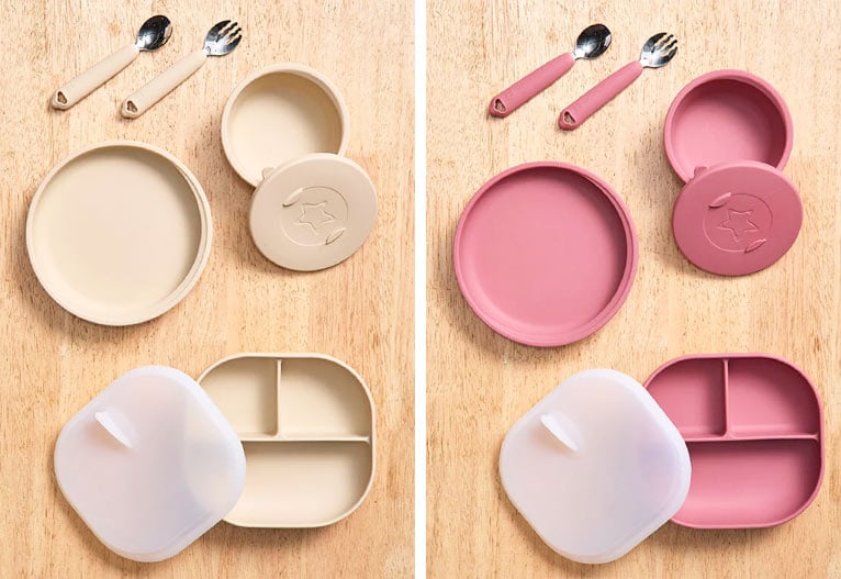 Cherub Baby Silicone Tableware For Babies.