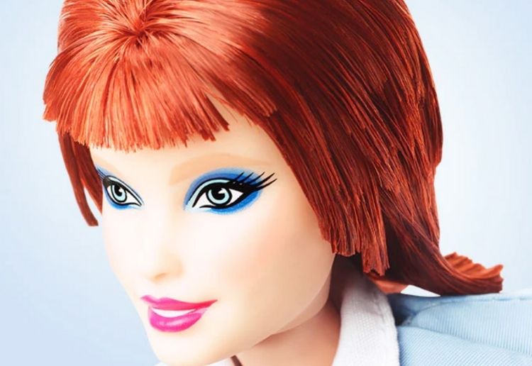 Oh Barbie, you've done it again! Mattel has released a David Bowie-inspired Barbie to celebrate the 50th anniversary of the iconic artist's album Hunky Dory. And it's magnificent.   It's the second time Mattel has created a David Bowie Barbie, with the previous version released in 2019 to mark the 50th anniversary of Space Oddity. The new doll celebrates Bowie's Life On Mars video, with a stunning powder-blue suit and incredible details.   David Bowie Barbie  David Bowie Barbie    Designer Linda Kyaw-Merschon and her team re-created the look as a nod to the style and music icon.  "It's a tribute to Bowie – his outfit, his makeup, his features – to emulate his essence and make sure it looked like Barbie, but as Bowie," Linda said.  Bowie Barbie wears a powder-blue suit, foil-printed, pin-stripe shirt, tie and platform shoes, and boasts a 70s-inspired hairstyle and bold blue eyeshadow.   It's the latest in Mattel's Creations series, which included Barbie's first transgender doll and a Vera Wang tribute doll.   The David Bowie Barbie doll is only available at Mattel Creations for $US50. 